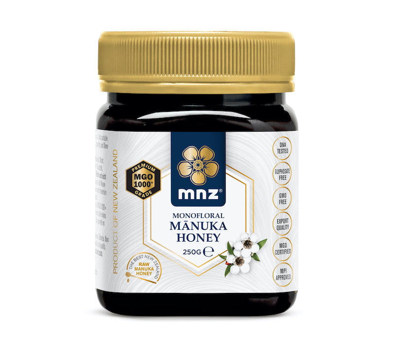 Miele di Manuka MGO 1000+ monoflorale Nuova Zelanda MNZ