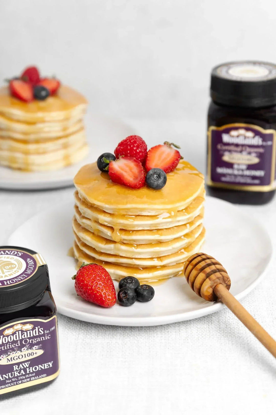 Pancakes al miele di Manuka biologico