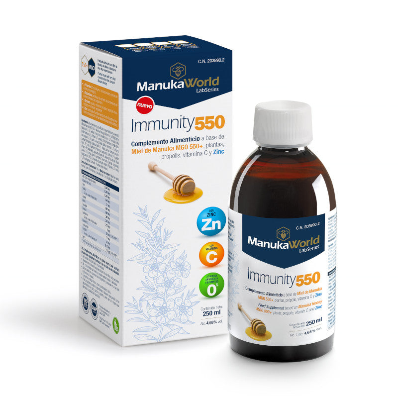 Sirup mit Manuka-Honig Immunity 550 